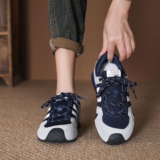 FR 85055真皮德训鞋系带运动鞋休闲鞋阿甘鞋 商品图3