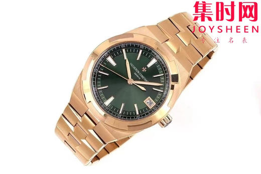 钢表王强势来袭 VC江诗丹顿Overseas PPF纵横四海4500V系列 (表界三大钢王之一) 纵横四海“玫瑰金版”男士腕表 商品图2