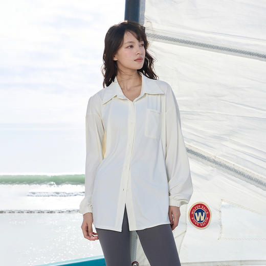 特惠防晒衬衫外套女  帽子可拆卸 A-5127 MOLYVIVI 商品图0