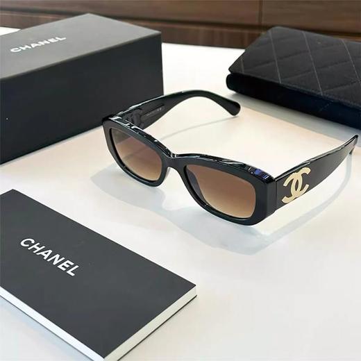 【品牌授权】礼盒礼袋装香奈儿CHANEL大双C墨镜太阳眼镜CH5493墨镜 商品图7