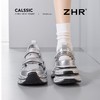 ZHR则则7.8CM透气镂空网面老爹鞋女厚底增高百搭运动凉鞋夏季新款 商品缩略图7