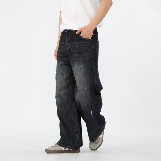 潮流磨破做旧牛仔纪念日百货门店同款164893992 商品图1