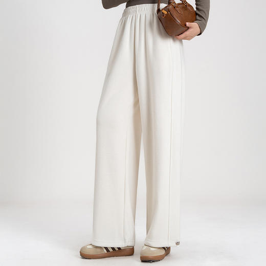 伊泺杉 糯米阔腿休闲裤升级版2.0 云感亲肤 四面高弹 4色可选 商品图2