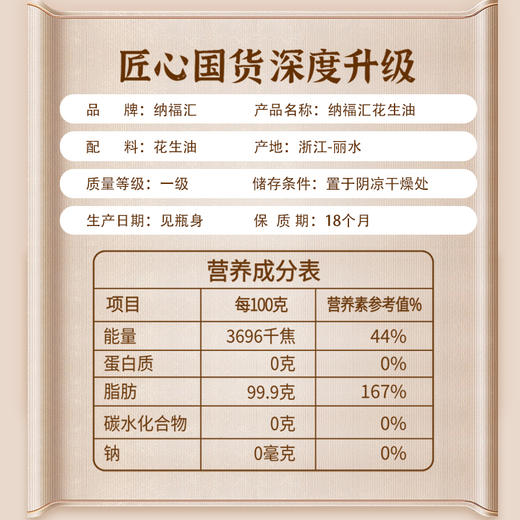 纳福汇花生油5000ml 商品图3