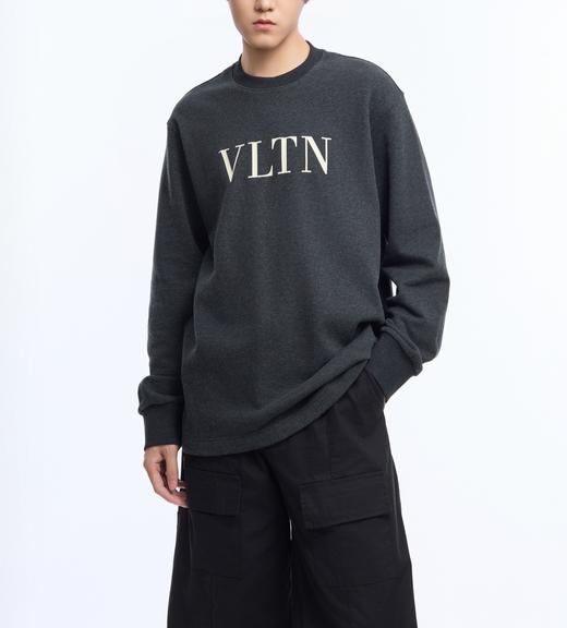 男款logo印花棉圈长袖T恤023 商品图3