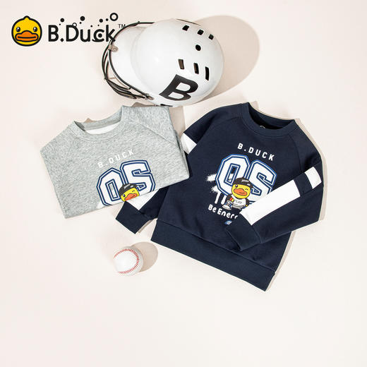 B.Duck小黄鸭童装春秋男童卫衣110-160码 BF3608015 商品图2