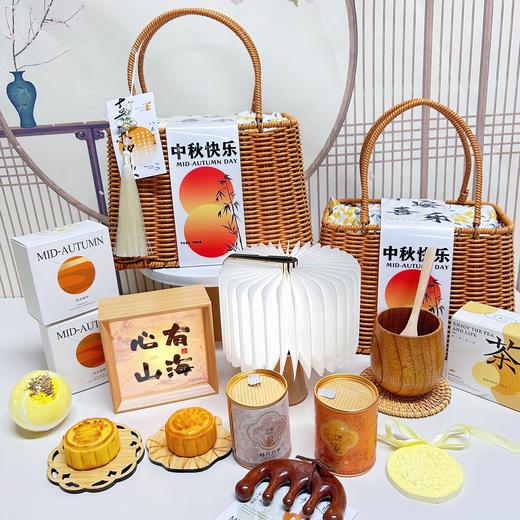  「🎑中秋送礼不踩雷 商务礼中秋节手提竹编伴手礼 中秋月饼礼盒套装 中秋福利礼物  ！高颜值竹编礼盒，低预算也能拿下满分心意💝」 商品图2