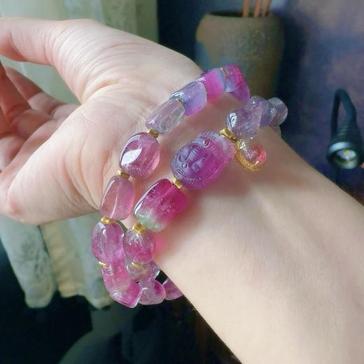 多圈西瓜原石碧玺手串 商品图8