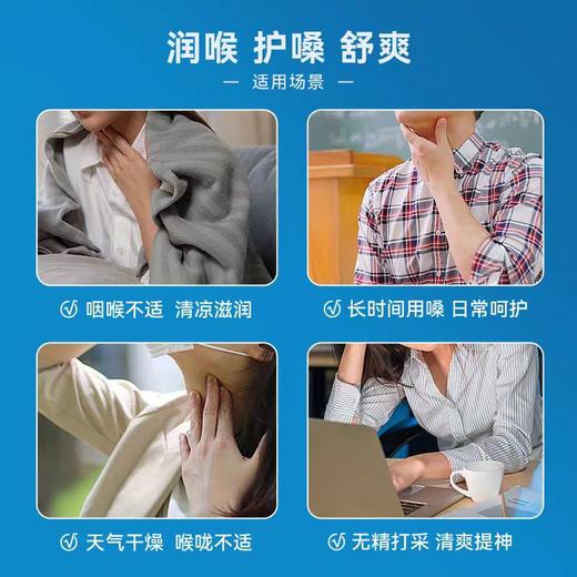 龙角散薄荷草润喉护嗓糖果原味80g 商品图2