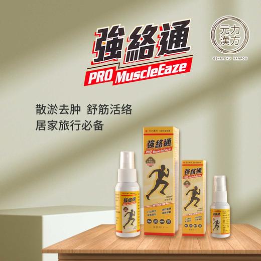 【香港直邮】跌打扭伤关节肿痛烫火烫伤 正品元力汉方强络通 (20ml) 商品图3