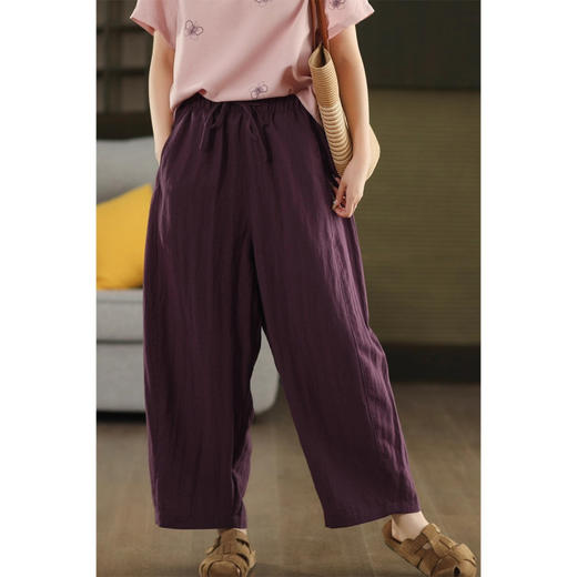 GYH 6199哈伦裤凉爽透气休闲裤 商品图3