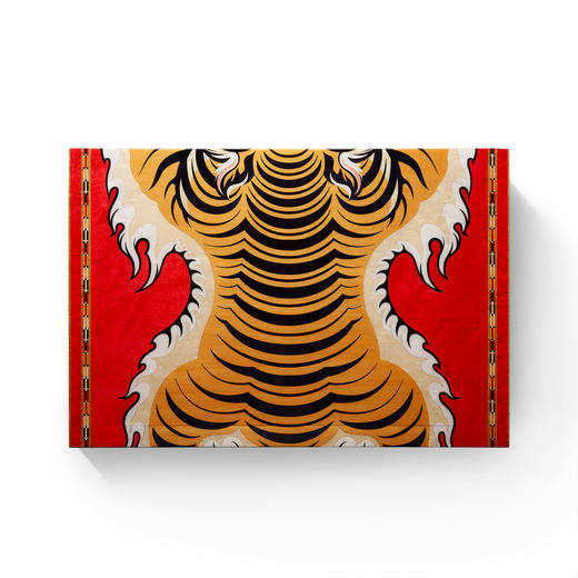 榴红色松赞虎雪茄保湿箱 商品图2