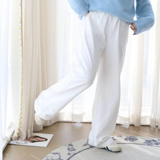 觅槿 水洗棉牛仔直筒裤弯刀裤 柔软舒适 显高显瘦 3色可选【ys】 商品图6