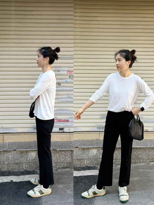 春秋显瘦！微喇罗马布九分小黑裤【包邮+三天无理由退换 商品图14