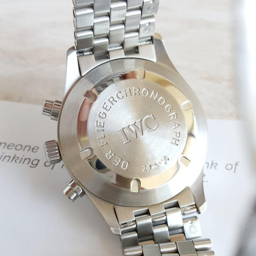 【95新】IWC 万国飞行员系列IW370628自动机械机芯39MM（男款）日期、星期显示；计时 100825NJS11 商品图6