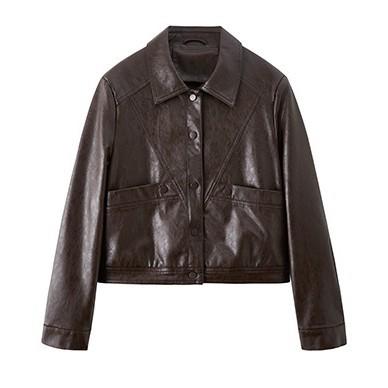 HR GSTX8094休闲风皮衣外套 商品图4