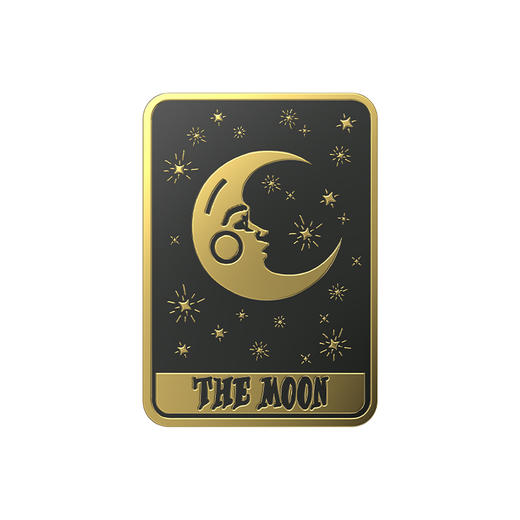 限时折上折【心灵奥秘】POPGRIP泡泡骚 Enamel金属珐琅系列 月 商品图1