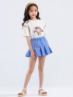 佐丹奴童装25年商场同款可爱百褶裙裤03405211