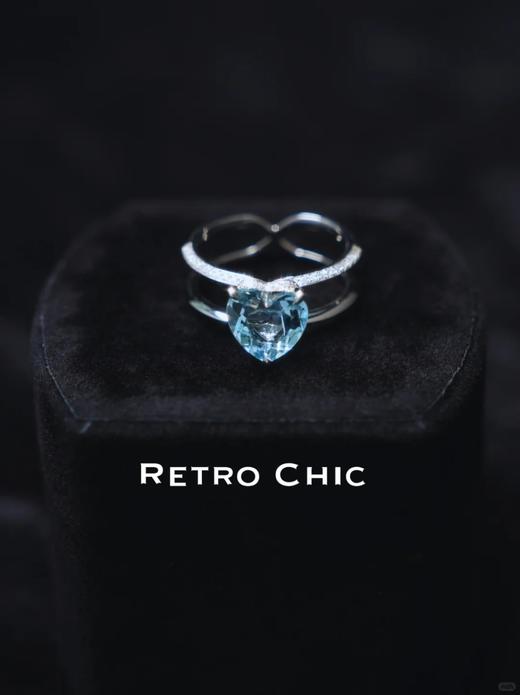 【高级珠宝】绮梦系列 | 冰川爱心戒指3 商品图2