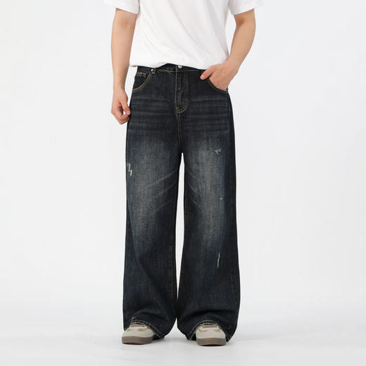 潮流磨破做旧牛仔纪念日百货门店同款164893992 商品图0