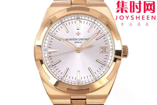 钢表王强势来袭 VC江诗丹顿Overseas PPF纵横四海4500V系列 (表界三大钢王之一) 纵横四海“玫瑰金版”男士腕表 商品图1