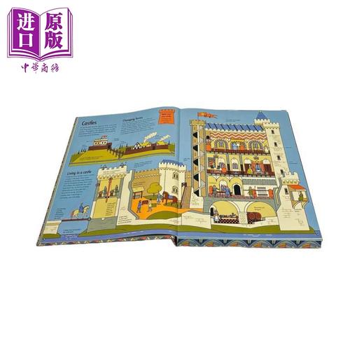 【中商原版】中世纪宝箱 Treasure Chest Middle Ages 英文原版 精美插图和丰富的动手项目 精装绘本 进口书 适读年龄12岁以上 商品图1