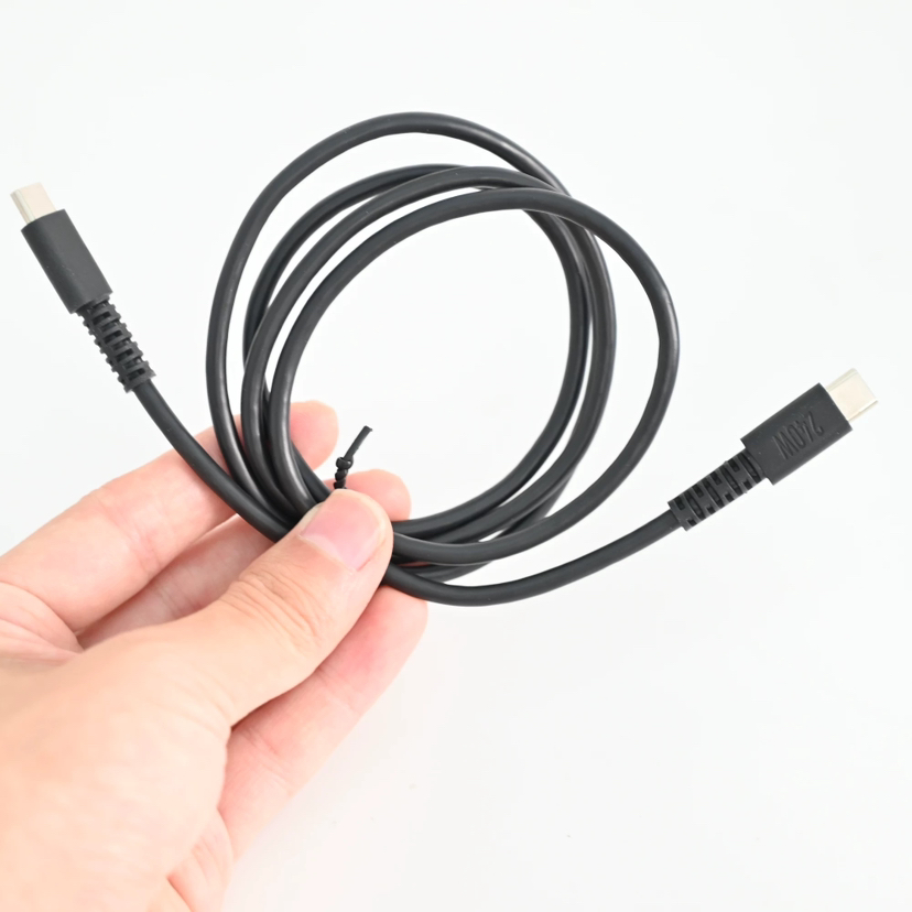 高品质1米双头Type-C数据线PD快充240W两端C-C口标准USB-C线10Gbps传输全系快充