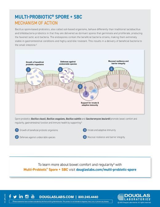 Douglas孢子布拉迪联合益生菌胶囊，60粒/瓶，中美同价$41.6=¥299.52 商品图2