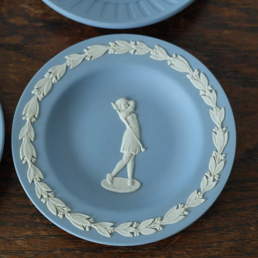 英国Wedgwood Jasperware系列玉石浮雕首饰盘 商品图1