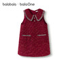 巴拉巴拉balaOne童装女童连衣裙2025冬新款儿童小香风背心裙时尚 商品缩略图4