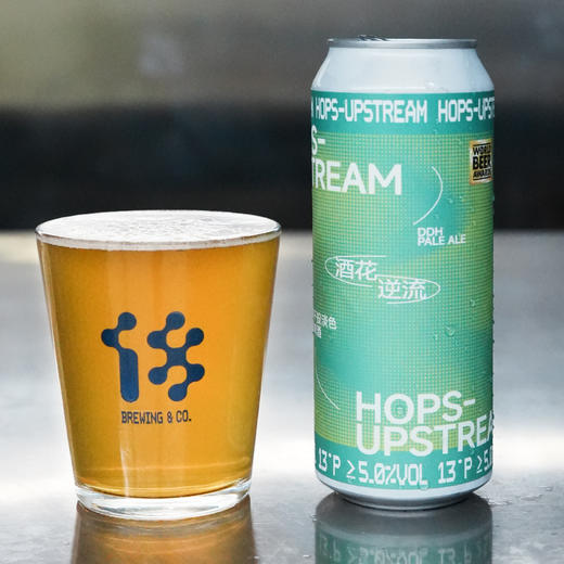 拾捌精酿 酒花逆流·双倍干投淡色艾尔 国产精酿啤酒 500ML 商品图1