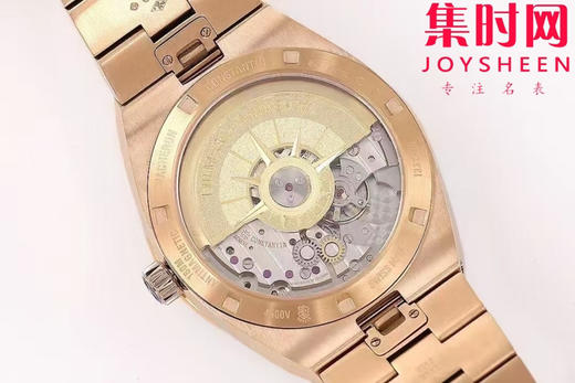 钢表王强势来袭 VC江诗丹顿Overseas PPF纵横四海4500V系列 (表界三大钢王之一) 纵横四海“玫瑰金版”男士腕表 商品图6