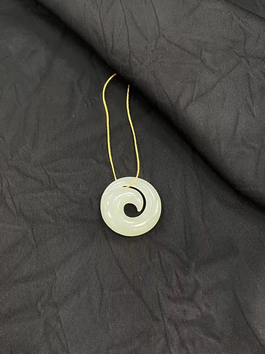 【于田产和田玉帝王青时来运转】25#，6克出证书，发货1~5天，48小时鉴赏期 商品图1