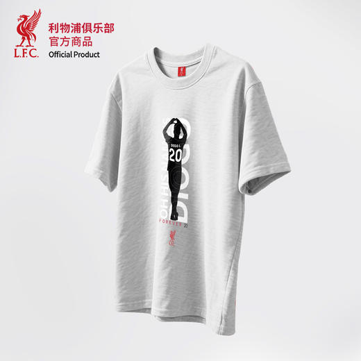【官网同款】利物浦俱乐部 | 若塔灰色纪念T恤慈善款圆领短袖 商品图4