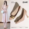 ZHR则则精致高跟鞋细跟通勤鞋高级尖头浅口单鞋性感气质女鞋耐磨 商品缩略图0