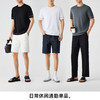 墨麦客男装撞色提花针织圆领短袖男2025夏季新款丝麻棉薄款T恤男 商品缩略图4