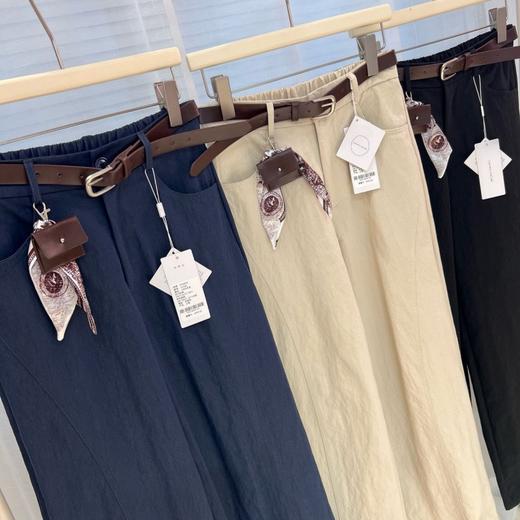 初秋上新！！不挑人谁穿谁瘦！charge直筒腰包拖地裤 商品图12