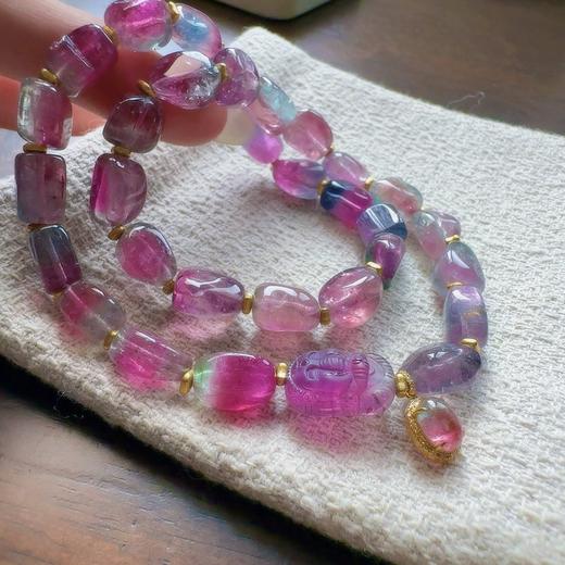 多圈西瓜原石碧玺手串 商品图3