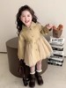 【孤品捡漏】G108女童卡其风衣外套-喜出 商品缩略图0
