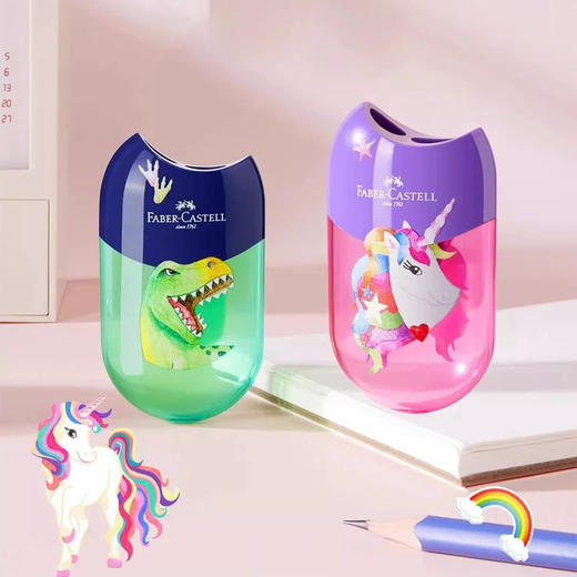 辉柏嘉183554双孔转笔刀（颜色随机） 商品图0