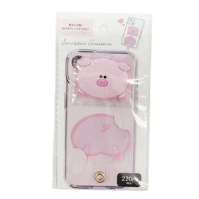 大创DAISO.智能手机装饰品(小猪、2P)