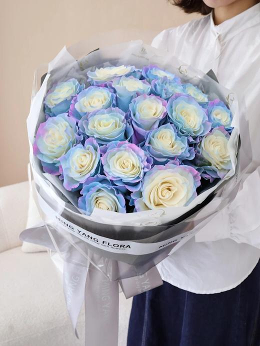 厄瓜多尔进口染色Unicorn 独角兽玫瑰花10支 商品图4