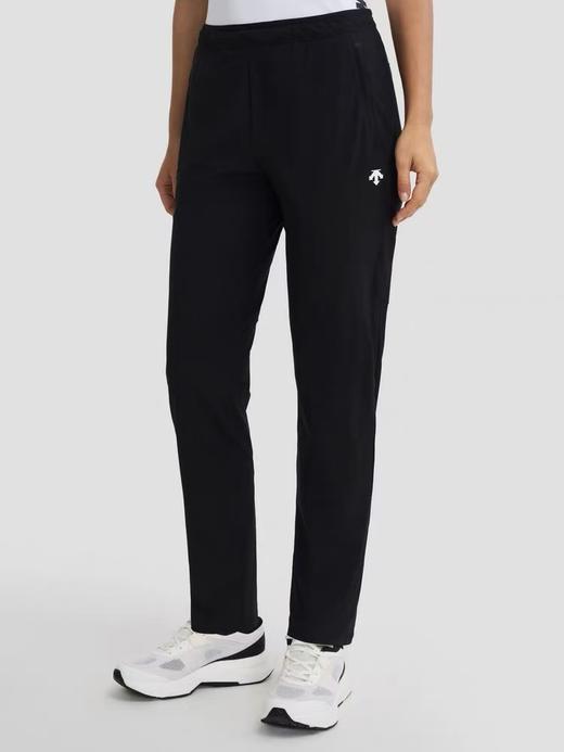 点此购买 迪桑特RUNNING女士梭织防晒速干直筒运动裤 bk 328635 商品图2