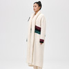 羊绒浮线撞色长款开衫  SJF97W305N 商品缩略图3