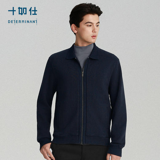 秋冬针织牦牛绒保暖夹克外套-OW02-02 商品图3