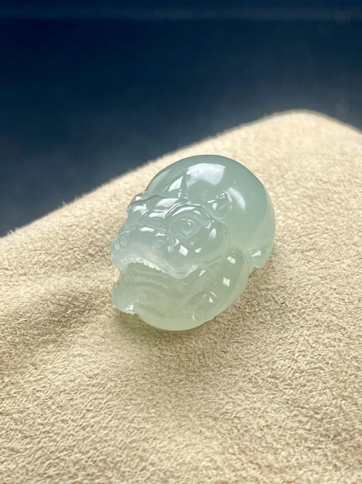 【FC0135】翡翠晴底貔貅挂件 饱满圆润 色泽清爽 雕工精美  招财纳福 商品图0