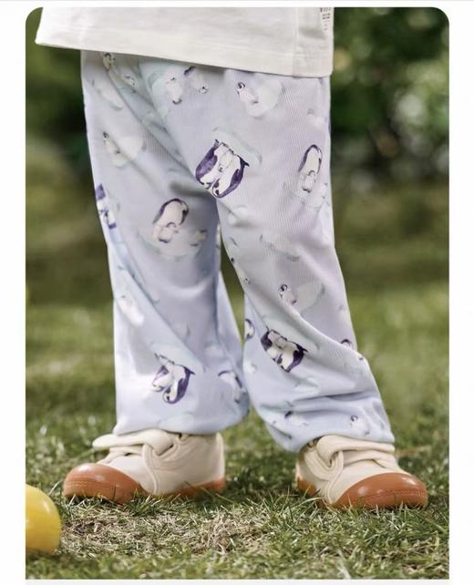 【孤品捡漏】（赠送微脏打底衫）G124童装印花抖抖裤-喜出 商品图1