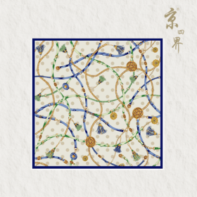 京四界 · 幻境饰界桑蚕丝丝巾