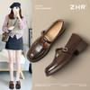 ZHR则则复古玛丽珍鞋女鞋2025新款英伦圆头小皮鞋法式乐福鞋单鞋 商品缩略图1
