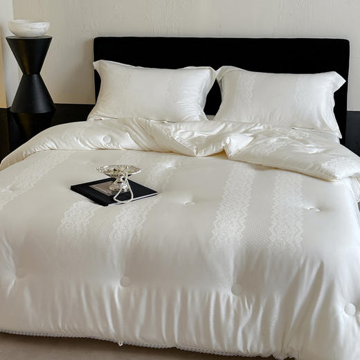 自然醒天丝棉大提花系列-80至臻大豆被TD 商品图2